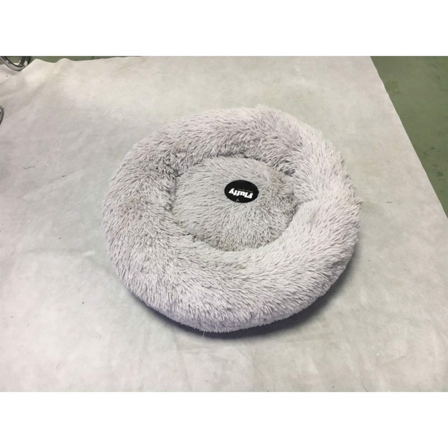 Fluffy Hundeseng Lysegrå Medium 6972718660118
