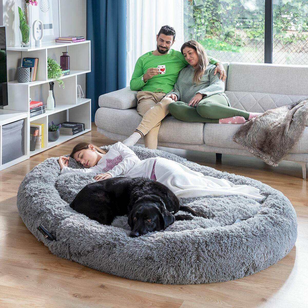 Hundeseng Til Mennesker Human Dog Bed Grey 8435527826369