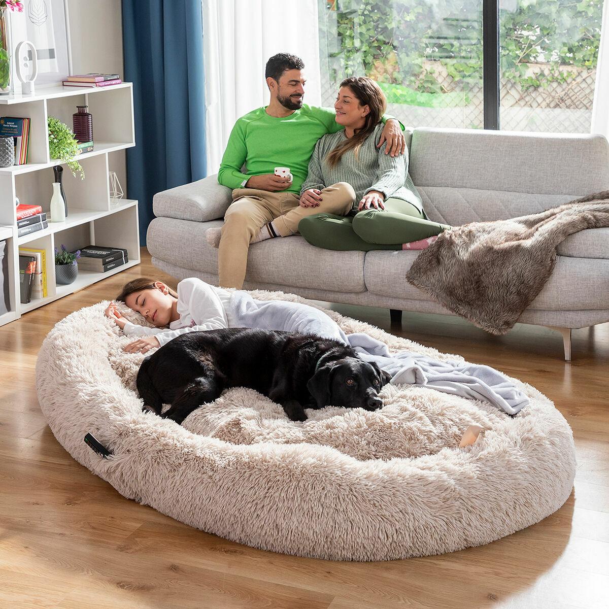 Hundeseng Til Mennesker Human Dog Bed Beige 8435527826376