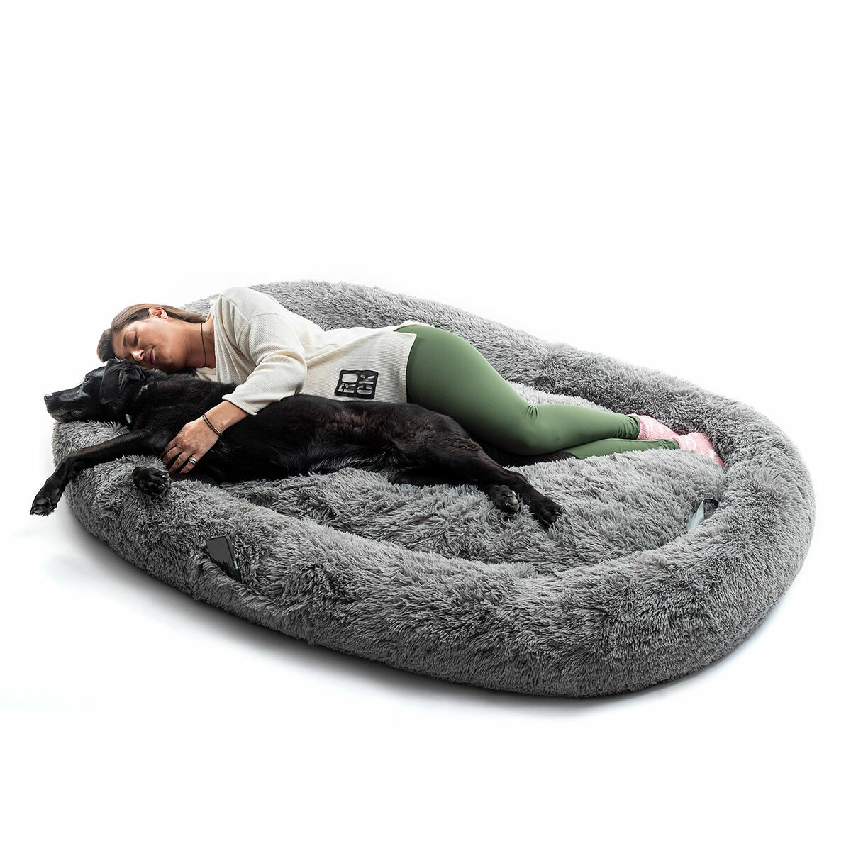 Hundeseng Til Mennesker  Human Dog Bed Innovagoods Grey 8435527826369